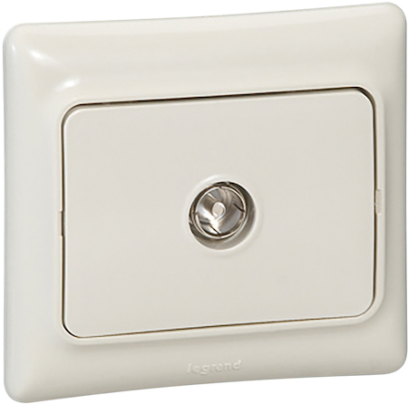 Legrand 782145 Розетка ТВ простая Слоновая кость