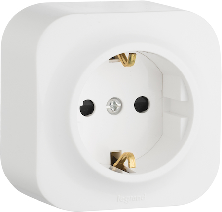 Legrand 782211 Розетка 2К+З без шт БЕЛ