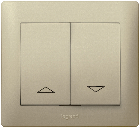 Legrand 771414 G.L.Л.п.дв.Вык.д/рольст.TITAN.