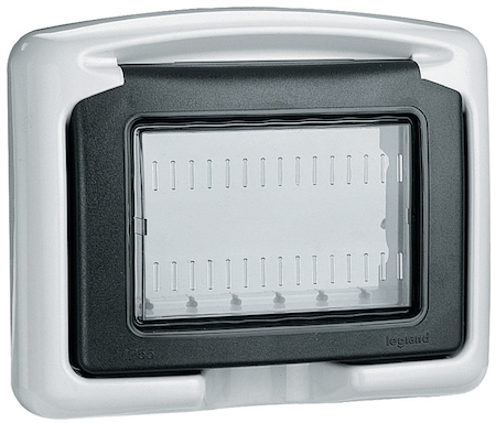 Legrand 680633 Адапт Mosaic 3мд PLEXO серый