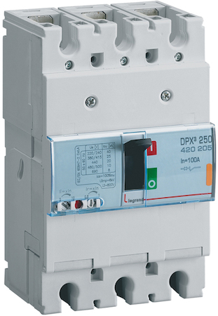 Legrand 420205 АВТ.ВЫКЛ.DPX³ 250 3P 100А 25kA