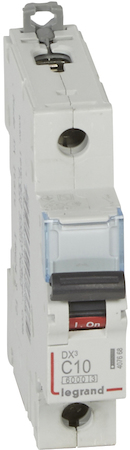 Legrand 407668 Авт.выкл.DX3 1П С10A 6000/10kA