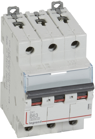Legrand 407567 Авт.выкл.DX3 3П B63A 6000/10kA