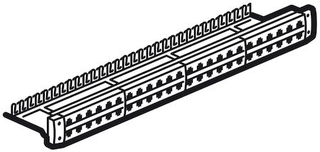 Legrand 033531 Патч-пан.тел. 48RJ45 1U,36/45
