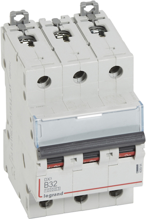Legrand 408994 Авт.выкл.DX3 3П B32A10kA/16kA