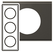 Legrand 069393 Рамка 3п Текстиль Ш.Жемч CLN