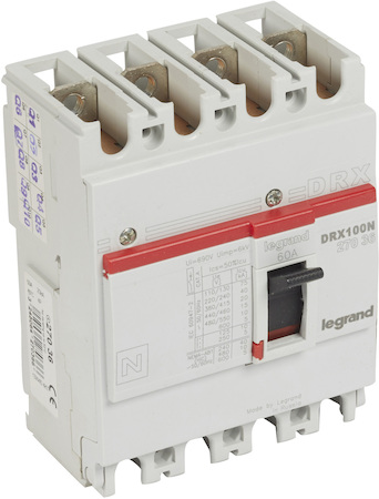Legrand 027036 Drx125 Фикс 60a 4p 20ка