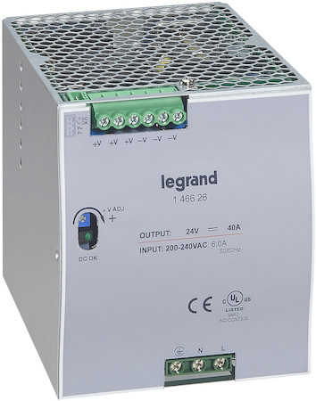 Legrand 146626 1-ф. Имп.Ист.пит.24В 960Вт 40A