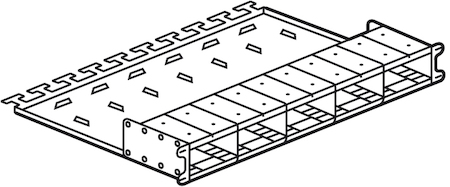 Legrand 032641 Шасси мод.опт полки HD 1U