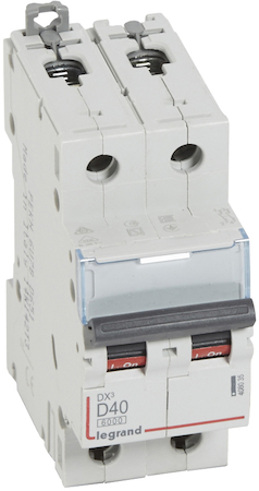 Legrand 408035 Авт.выкл.DX3 2П D40A 6000/10kA