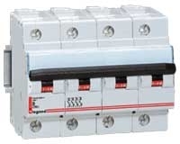 Legrand 006962 Авт.Выкл. DX 4П D10A 25kA