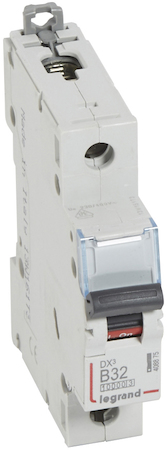 Legrand 408875 Авт.выкл.DX3 1П B32A10kA/16kA