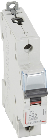Legrand 408874 Авт.выкл.DX3 1П B25A 10kA/16kA