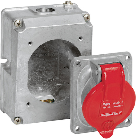 Legrand 052239 Короб.метал.HYPRA 3K+Н+З 16A