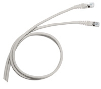 Legrand 051690 П-корд U/UTP 5е PVC 0,3м сер.