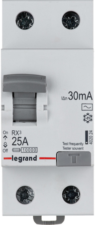 Legrand 402024 Rx3 Вдт 30ма 25а 2п Ac