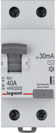 Legrand 402025 Rx3 Вдт 30ма 40а 2п Ac