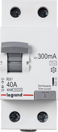 Legrand 402033 Rx3 Вдт 300ма 40а 2п Ac