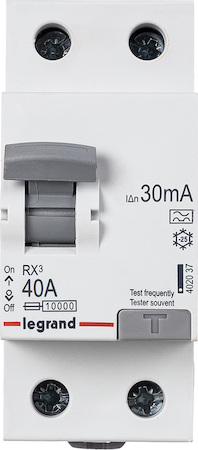 Legrand 402037 Rx3 Вдт 30ма 40а 2п A