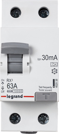 Legrand 402038 Rx3 Вдт 30ма 63а 2п A