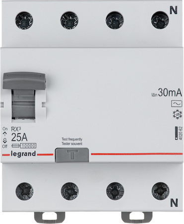 Legrand 402062 Rx3 Вдт 30ма 25а 4п Ac