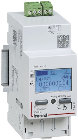 Legrand 412082 Счетчик ЭЭ 1ф 63А 2мод MID