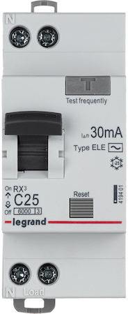 Legrand 419401 Rx3 Авдт 30ма 25а 1п+Н Ac