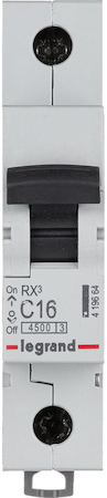 Legrand 419664 Rx3 Авт.Выкл. 4,5ka 16а 1п C