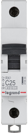 Legrand 419666 Rx3 Авт.Выкл. 4,5ka 25а 1п C