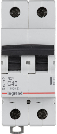 Legrand 419701 Rx3 Авт.Выкл. 4,5ka 40а 2п C