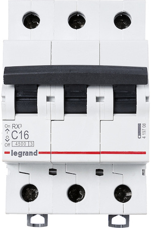 Legrand 419708 Rx3 Авт.Выкл. 4,5ka 16а 3п C