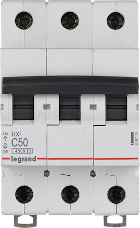 Legrand 419713 Rx3 Авт.Выкл. 4,5ka 50а 3п C