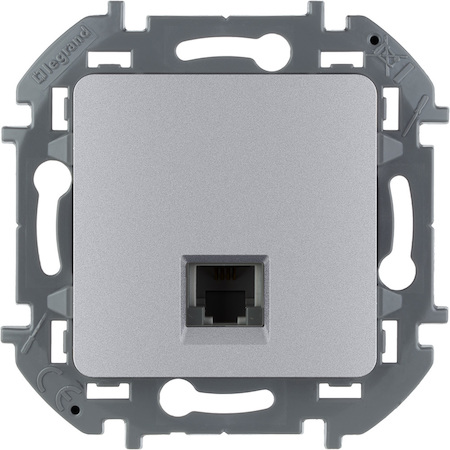 Legrand 673822 Розетка RJ11 АЛЮ INSPIRIA