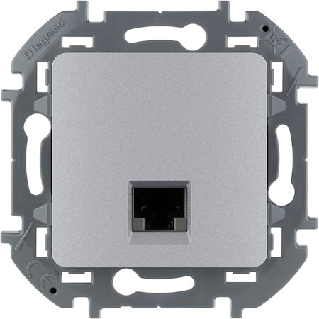 Legrand 673832 Роз RJ45 6 UTP АЛЮ INSPIRIA
