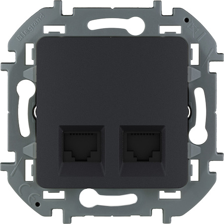 Legrand 673843 Роз 2ХRJ45 6 UTP АНТР INSPIRIA