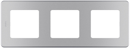 Legrand 673952 Рамка 3п АЛЮ INSPIRIA