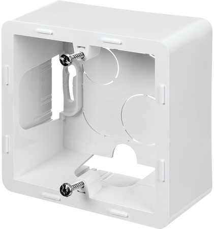 Legrand 673980 Кор/накл монт 1п БЕЛ INSPIRIA