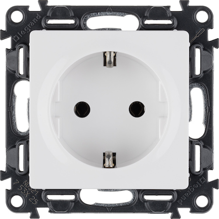 Legrand 753425 VLN-l БЕЛ Розетка 2К+З, винт