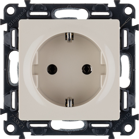 Legrand 753521 VLN-l СЛК Розетка 2К+З