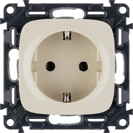 Legrand 753821 VLN-a СЛК Розетка 2К+З