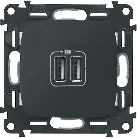 Legrand 754998 VLN-a АНТ Роз 2хUSB зарядка