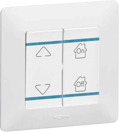 Legrand 755555 VLN-l БЕЛ Накл On-Off-Gen прав