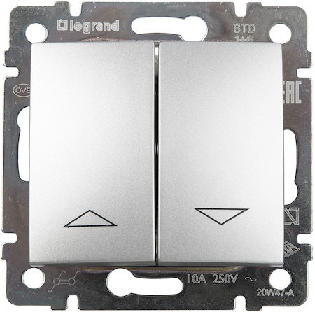 Legrand 770104 Выключатель рольст АЛМ VLN