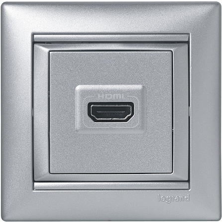 Legrand 770285 Розетка HDMI АЛМ VLN
