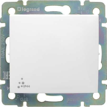 Legrand 774206 Переключатель 2напр 10A IP44 БЕЛ VLN