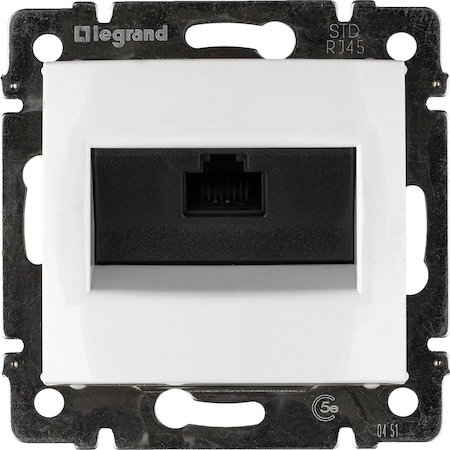 Legrand 774230 ValenaRJ45 UTP кат5е 1в бел зх