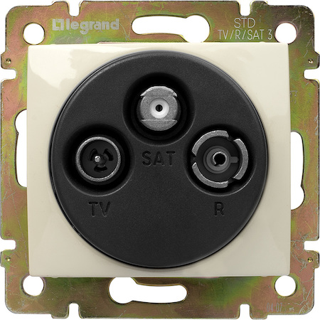 Legrand 774335 Розетка TV-FM-SAT 1.5dB звезда СЛНК VLN