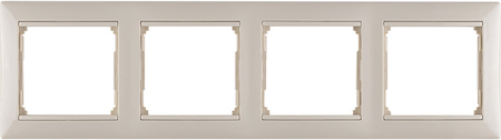 Legrand 774354 Рамка 4п гор Сл.кость Valena