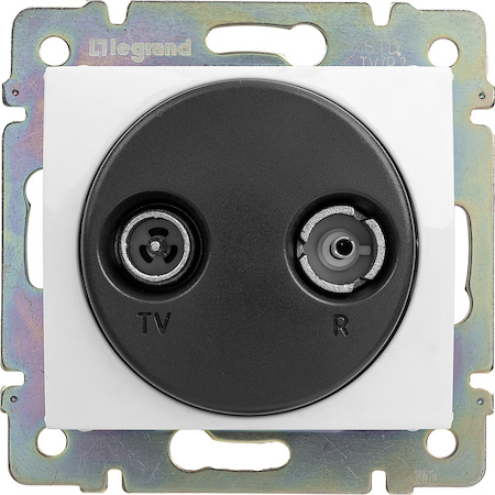 Legrand 774434 Розетка TV-FM 14dB прох БЕЛ VLN