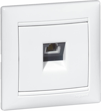 Legrand 774438 Розетка RJ11 БЕЛ VLN